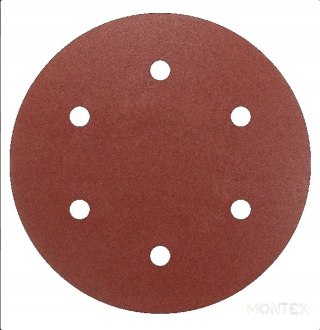 Krążki ścierne Dedra 225mm p80 5 sztuk DED7749C1