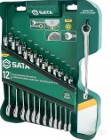 SATA 09066 Zestaw kluczy 12szt +mini kluczyk 13 mm