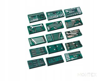 SZAFKA WÓZEK NARZĘDZIOWY 299 el. SATA + GL09510