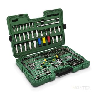 Zestaw kluczy nasadowych SATA ST09546G 180 szt. 1/4 3/8 1/2 grzechotki bity